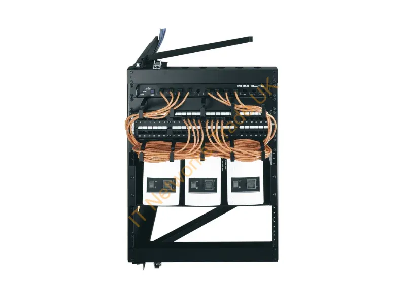 SFR-12-18 - Middle Atlantic Products Sfr-12-18 Rack Cabinet 12U Wall Mounted Rack Black