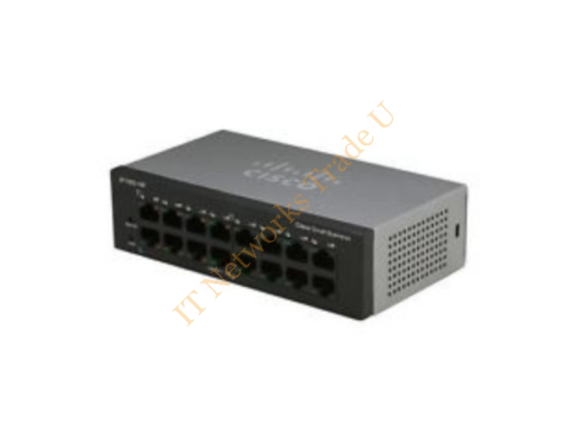 SG110-16-EU - Cisco SG110-16 Unmanaged network switch L2 Gigabit Ethernet (10/100/1000) Black