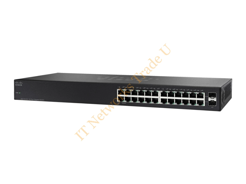 SG110-24-EU - Cisco SG110-24 Unmanaged network switch L2 Gigabit Ethernet (10/100/1000) Black