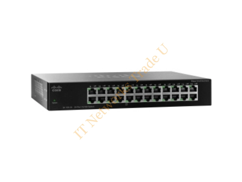 SG110-24HP-EU - Cisco SG110-24HP Unmanaged network switch L2 Gigabit Ethernet (10/100/1000) Power over Ethernet (PoE) Black