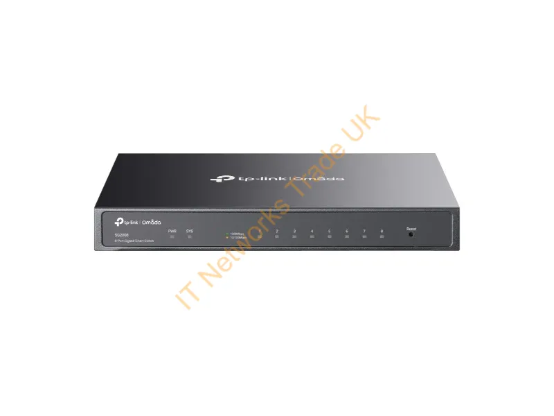 SG2008 - Tp-Link Omada Sg2008 Network Switch Managed L2/L2+ Gigabit Ethernet (10/100/1000) Black