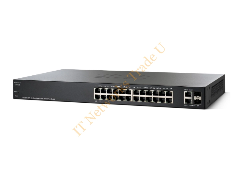 SG220-26P-K9-EU - Cisco Small Business SG220-26 26-Port Gigabit PoE Smart Plus Network Switch