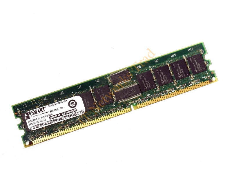 SG2567FBD12852HCDC Smart Modular 2GB DDR2-667MHz PC2-5300 ECC Fully Buffered CL5 240-Pin DIMM Dual Rank Memory Module Server Memory
