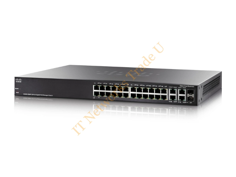 SG300-28MP-K9-EU - Cisco SG300 28-port Gigabit Max-PoE Managed Network Switch