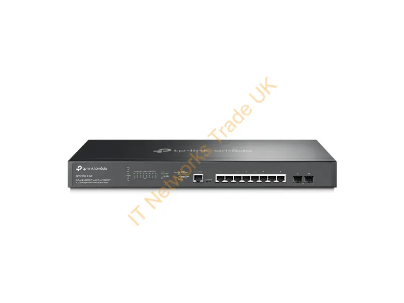 SG3210XHP-M2 - Tp-Link Omada Sg3210Xhp-M2 Network Switch Managed L2+ 2.5G Ethernet (100/1000/2500) Power Over Ethernet (Poe) 1U Black