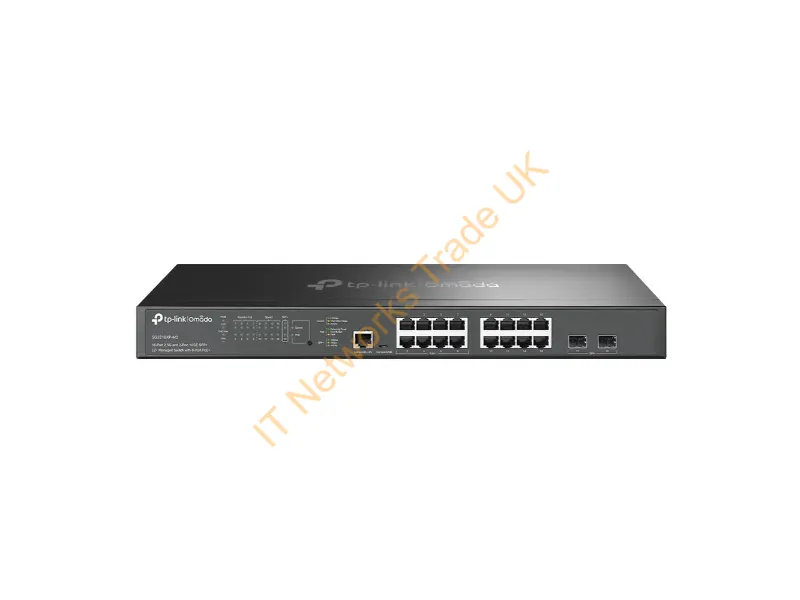 SG3218XP-M2 - Tp-Link Omada Sg3218Xp-M2 Network Switch Managed L2+ 2.5G Ethernet (100/1000/2500) Power Over Ethernet (Poe) 1U Black