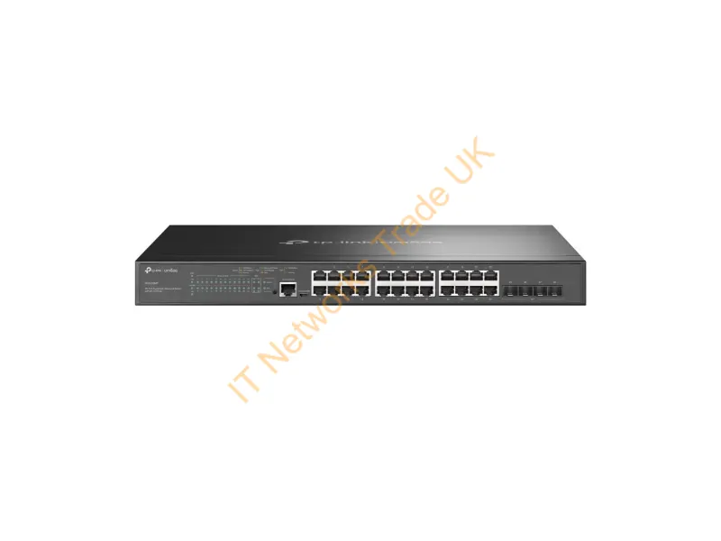SG3428MP - Tp-Link Omada Sg3428Mp Network Switch Managed L2+ Gigabit Ethernet (10/100/1000) Power Over Ethernet (Poe) 1U Black