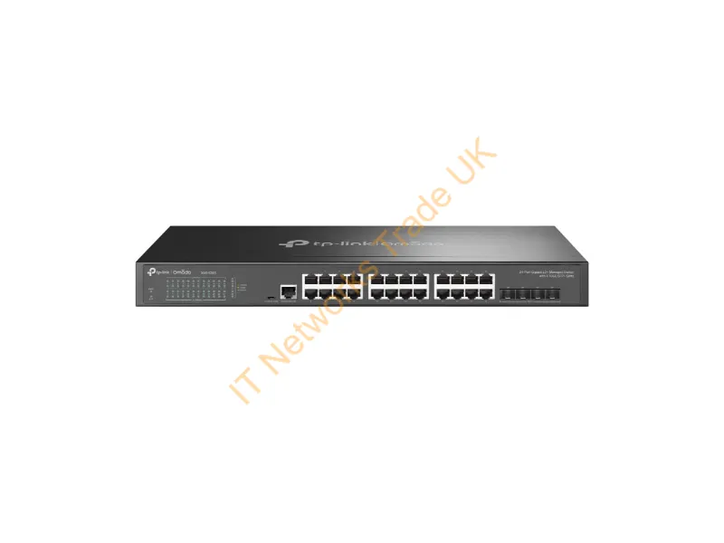 SG3428X - Tp-Link Omada Sg3428X Network Switch Managed L2+/L3 Gigabit Ethernet (10/100/1000) 1U Black