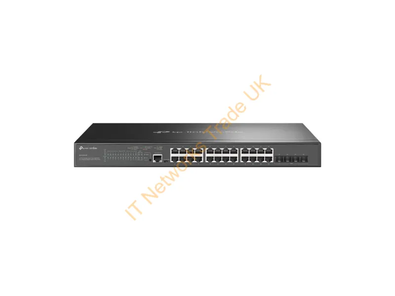 SG3428XMP - Tp-Link Omada Sg3428Xmp Network Switch Managed L2+ Gigabit Ethernet (10/100/1000) Power Over Ethernet (Poe) 1U Black