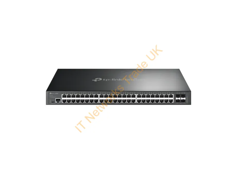 SG3452X - Tp-Link Omada Sg3452X Network Switch Managed L2+ Gigabit Ethernet (10/100/1000) 1U Black