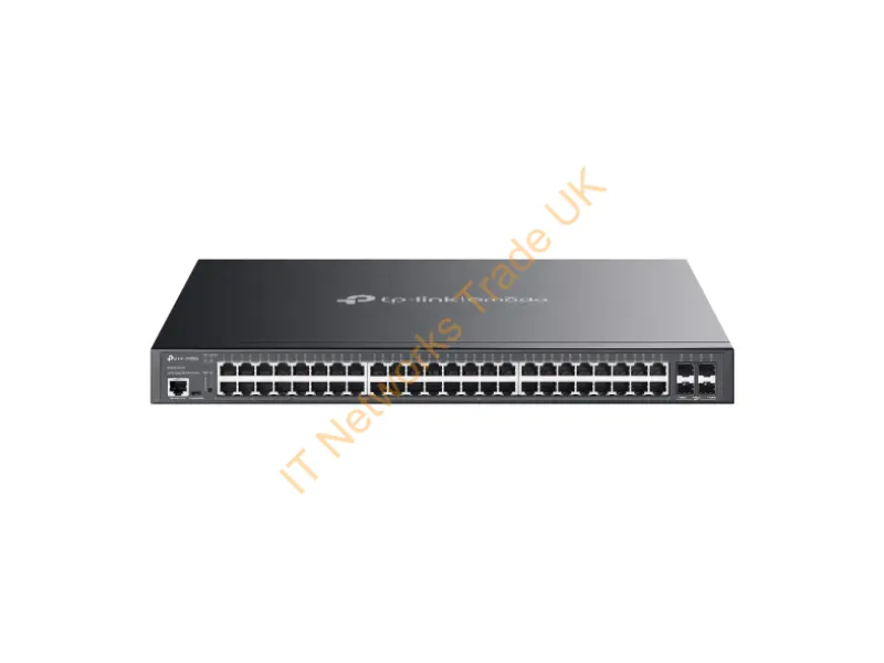 SG3452XMPP - Tp-Link Omada Sg3452Xmpp Network Switch Managed L2+ Gigabit Ethernet (10/100/1000) Power Over Ethernet (Poe) 1U Black