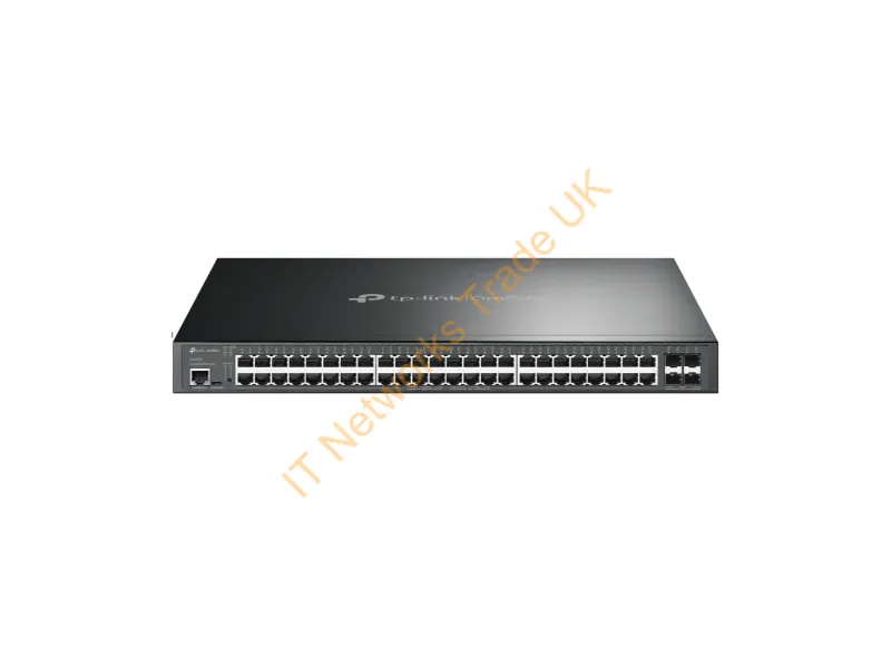 SG3452XP - Tp-Link Omada Sg3452Xp Network Switch Managed L2+ Gigabit Ethernet (10/100/1000) Power Over Ethernet (Poe) 1U Black