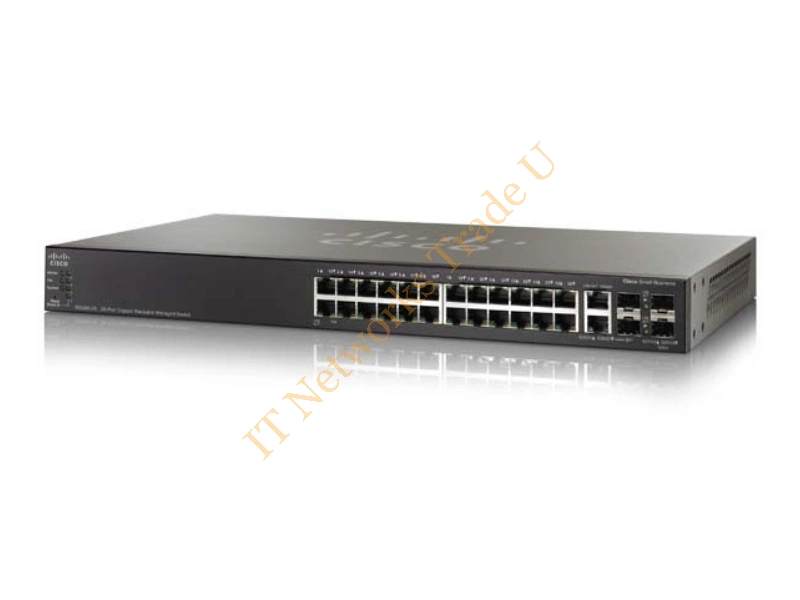SG500-28-K9-G5 - Cisco SG500-28 Managed network switch L3 Black