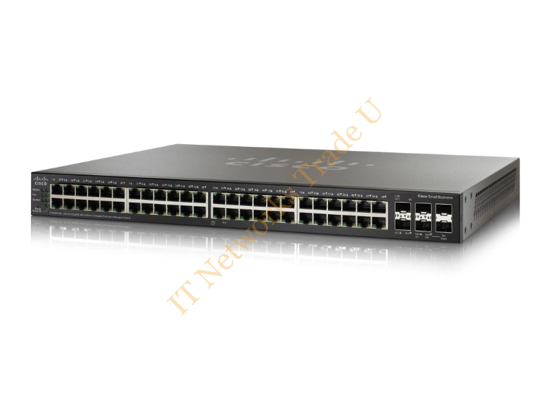 SG500X-48-K9-G5 - Cisco Small Business SG500X-48 Switch L3 Managed 48 x 10/100/1000 + 4 x 10 Gigabit SFP+ rack-mountable Network Switch