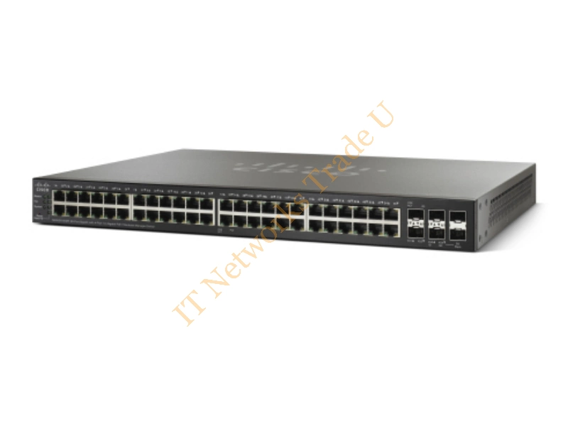 SG500X-48MP-K9-G5 - Cisco Small Business SG500X-48MP Managed network switch L3 Gigabit Ethernet (10/100/1000) Power over Ethernet (PoE) Black