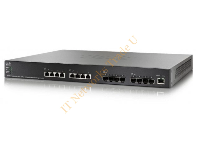 SG500XG-8F8T-K9-G5 - Cisco Small Business SG500XG-8F8T Managed network switch L3 10G Ethernet (100/1000/10000) Black