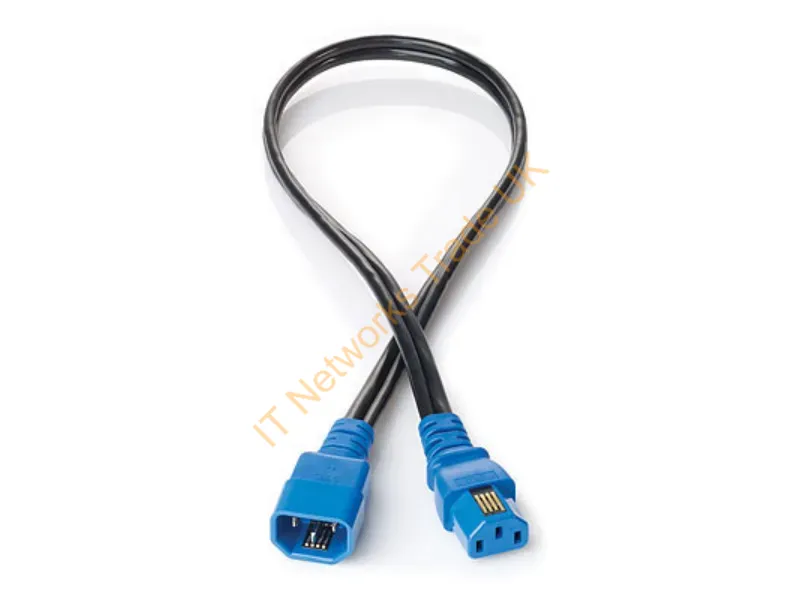Hewlett Packard Enterprise SG508A 1.3716m C13 coupler C14 coupler Black power cable
