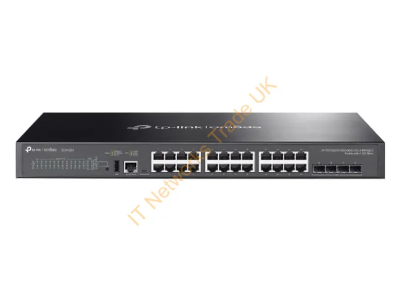 SG5428X - Tp-Link Omada Sg5428X Network Switch Managed L3 Gigabit Ethernet (10/100/1000) Black