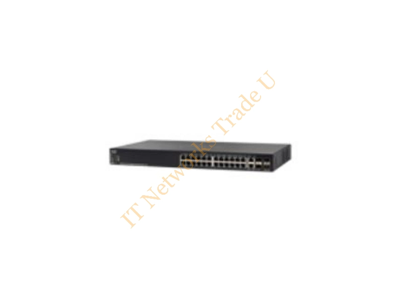 SG550X-24-K9-EU - Cisco SG550X-24-K9 Managed L3 Gigabit Ethernet (10/100/1000) 1U Black Network Switch