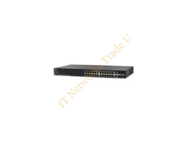 SG550X-24P-K9-EU - Cisco SG550X-24P-K9 Managed L3 Gigabit Ethernet (10/100/1000) Power over Ethernet (PoE) 1U Black Network Switch