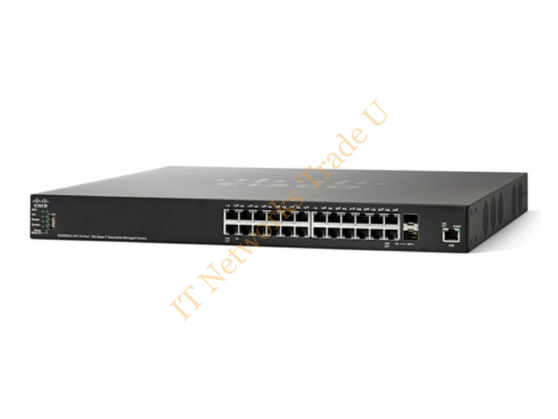 SG550XG-24T-K9-EU - Cisco SG550XG-24T Managed network switch L3 10G Ethernet (100/1000/10000) 1U Black