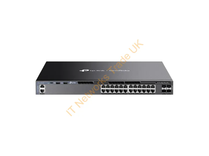 SG6428X - Tp-Link Omada Sg6428X Network Switch Managed L3 Gigabit Ethernet (10/100/1000) 1U Black