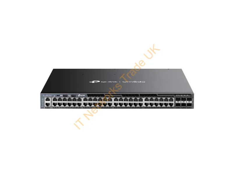 SG6654XHP - Tp-Link Omada Sg6654Xhp Network Switch Managed L3 Gigabit Ethernet (10/100/1000) Power Over Ethernet (Poe) 1U Black