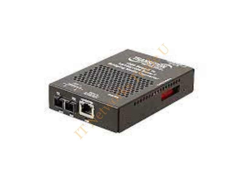 SGFEB1014-130-NA Transition Networks 2-Port Single-Mode 10/100/1000Base-T / 1000Base-LX Rail/Wall-Mountable Transceiver Media Converter Networking Accessory