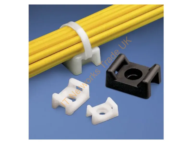 SGTM3S10-C0 - Panduit Sgtm3S10-C0 Cable Tie Mount Black Nylon 100 Pc(S)