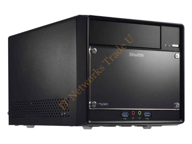 Shuttle SH110R4 Intel H110 Desktop Black PC/workstation barebone