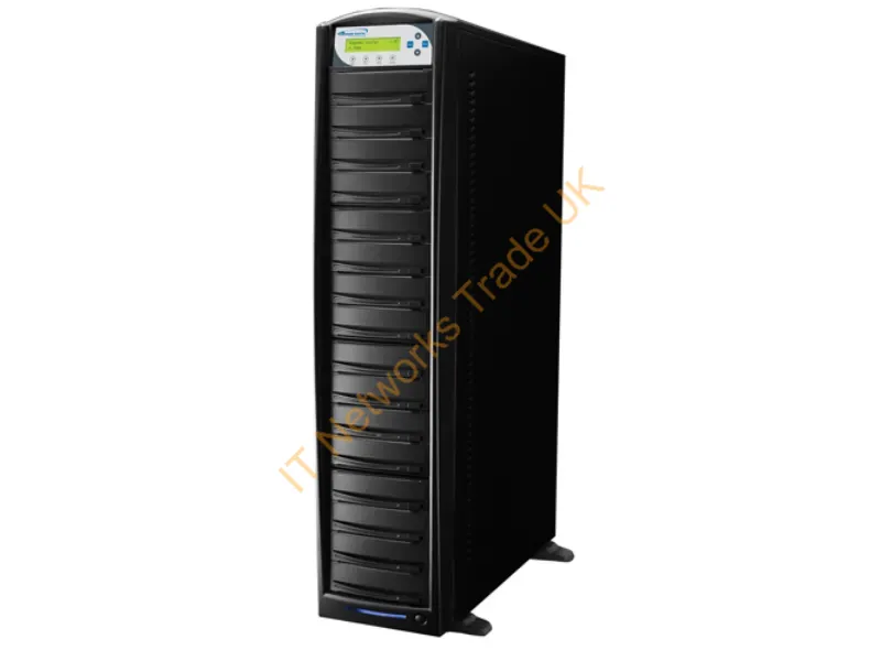 SHARK-S15T-BK - Vinpower Digital Sharkcopier 1:15 Optical Disc Duplicator Black 15 Copies