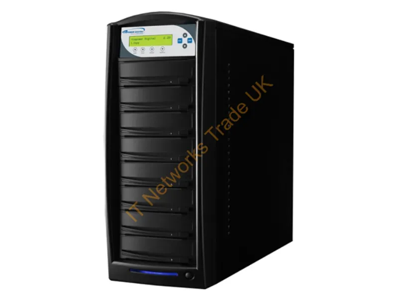 SHARK-S7T-BK - Vinpower Digital Sharkcopier 1:7 Optical Disc Duplicator Black 7 Copies