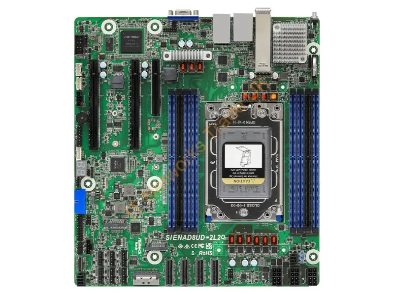 SIENAD8UD-2L2Q - Asrock Sienad8Ud-2L2Q Motherboard Socket Sp6 Micro Atx