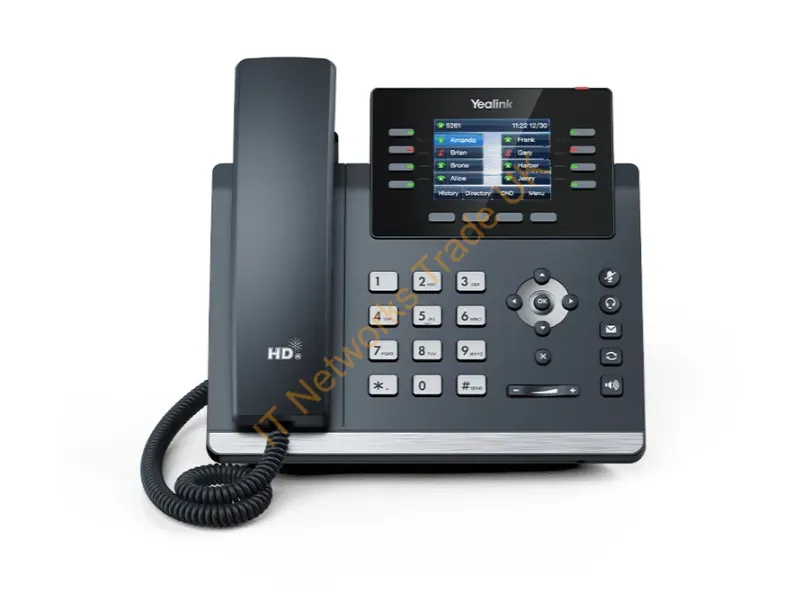 SIP-T44W - Yealink Sip-T44W Ip Phone Gray 8 Lines Lcd Wi-Fi