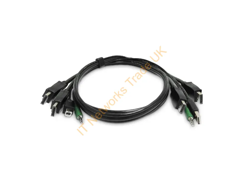 SK2DPMMKVM06-TAA-2U - Startech.Com Dual Displayport Kvm Cable