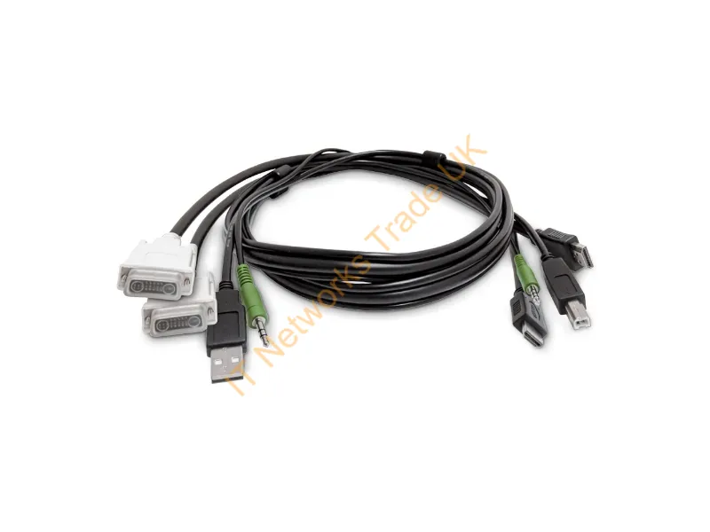 SK2DVI2HDMMKVM06-TAA - Startech.Com Sk2Dvi2Hdmmkvm06-Taa Kvm Cable Black 70.9" (1.8 M)