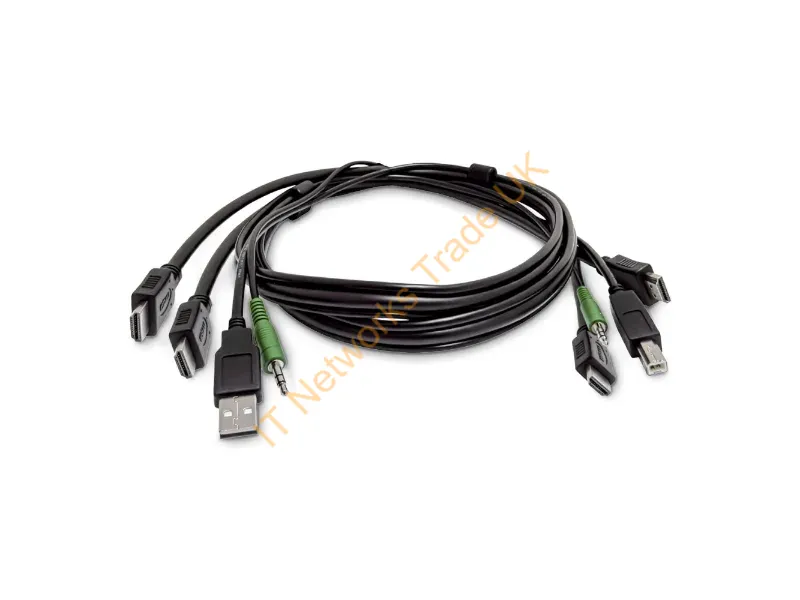 SK2HDMMKVM10-TAA - Startech.Com Sk2Hdmmkvm10-Taa Kvm Cable Black 118.1" (3 M)