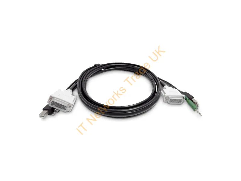 SKDVMMKVM06-TAA - Startech.Com Skdvmmkvm06-Taa Kvm Cable Black 70.9" (1.8 M)