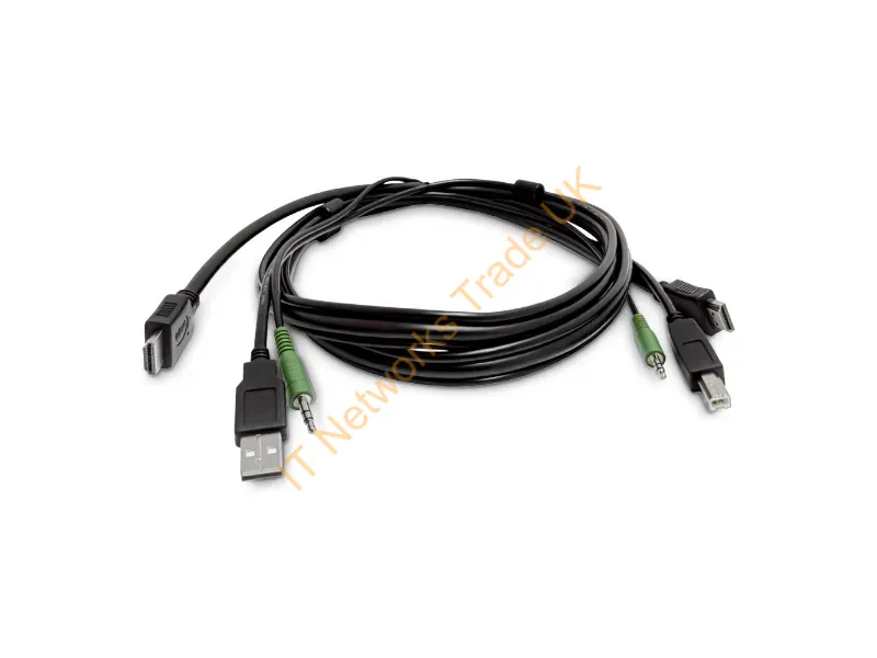 SKHDMMKVM-10-TAA - Startech.Com Skhdmmkvm-10-Taa Kvm Cable Black 118.1" (3 M)