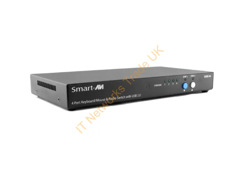 SKM-04 - Smart-Avi Skm-04 Kvm Switch Black
