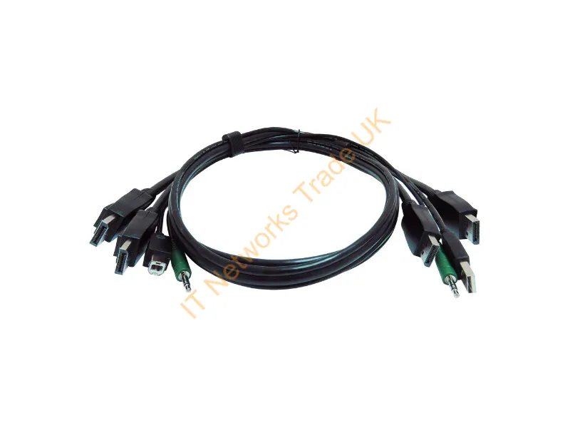 SKVMCBL-2DP-06TAA - Black Box Skvmcbl-2Dp-06Taa Kvm Cable 70.9" (1.8 M)