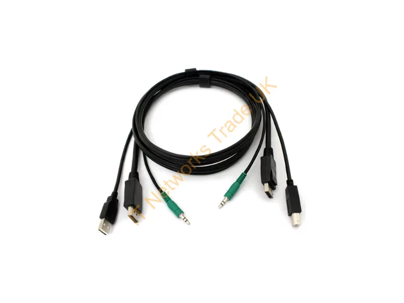 SKVMCBL-DP-06 - Black Box Skvmcbl-Dp-06 Kvm Cable 70.9" (1.8 M)