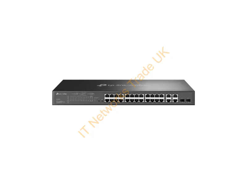 SL2428P - Tp-Link Omada Sl2428P Network Switch Managed L2 Fast Ethernet (10/100) Power Over Ethernet (Poe) 1U Black