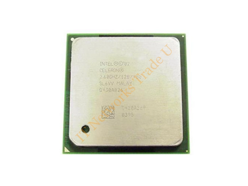 SL6VV1 Intel Celeron 1-Core 2.60GHz 400MHz FSB 128KB L2 Cache Socket PPGA478 Retail Processor