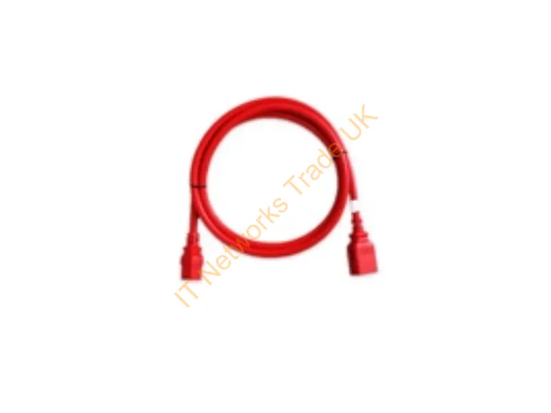 SLC20C19-10FTK1-6PK - Raritan Securelock, 10Ft Red 118.1" (3 M) C20 Coupler C19 Coupler