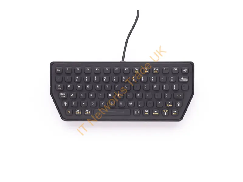 SLK-77-M-USB - Ikey Slk-77-M Keyboard Industrial Usb Qwerty Black
