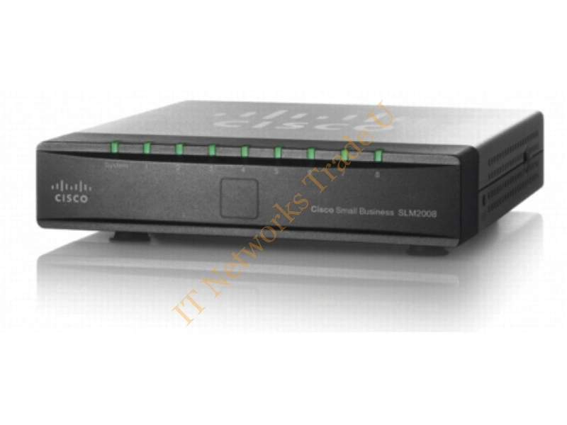 SLM2008PT-UK - Cisco SLM2008 PoE Managed network switch L2 Power over Ethernet (PoE) Black