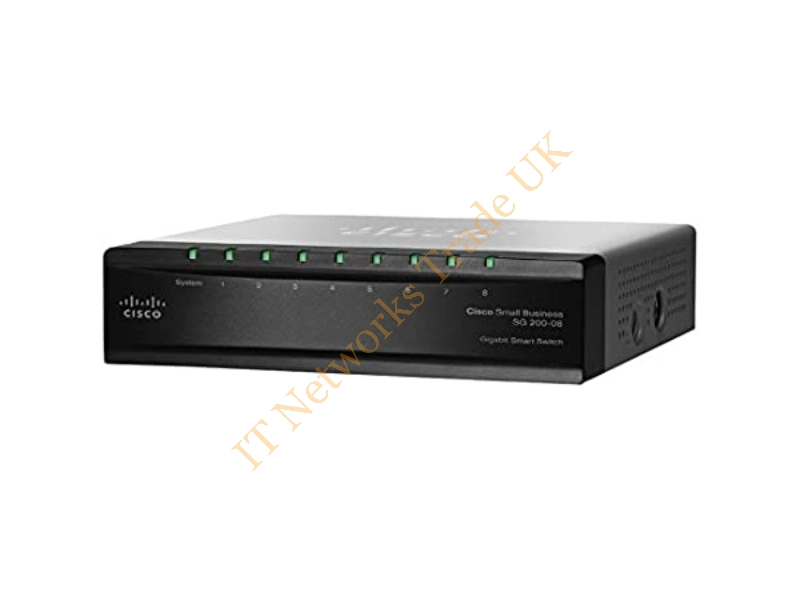 SLM2008T Cisco Small Business 8-Port 10/100/1000Mb/s Gigabit Ethernet Network Switch