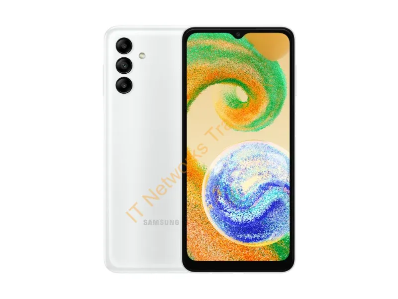 SM-A047FZWUEUB - Samsung Galaxy A04s 16.5 cm (6.5") Dual SIM Android 12 4G USB Type-C 3 GB 32 GB 5000 mAh White
