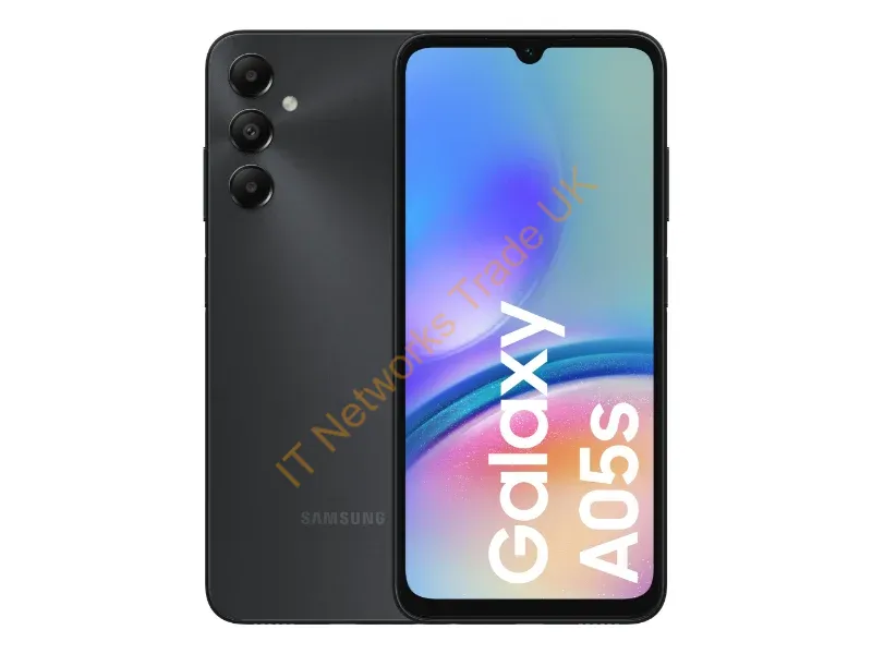 SM-A057GZKUEUB - Samsung Galaxy A05s 17 cm (6.7") Dual SIM Android 13 4G USB Type-C 4 GB 64 GB 5000 mAh Black